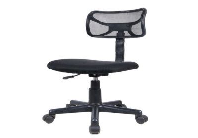 Chaise Dactylo Moricone Noir Les Bureaux reunion pas cher