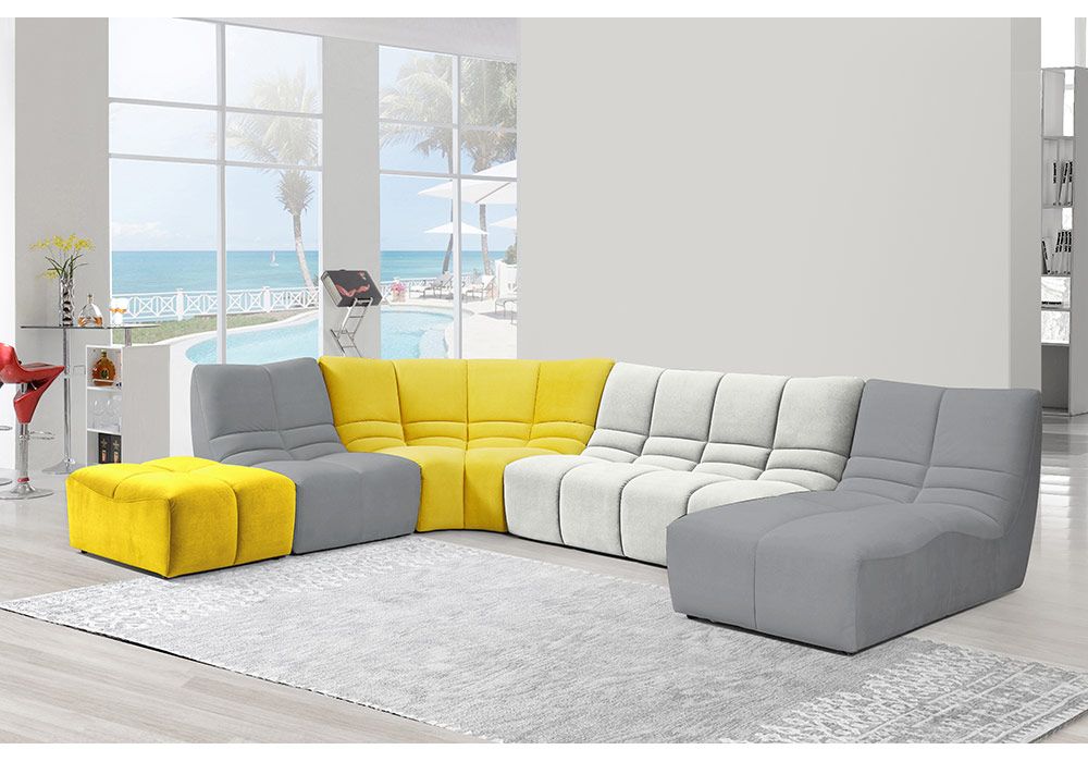 SF-372-yellow,-light-grey,grey#16 commander salon d'angle 974 Réunion