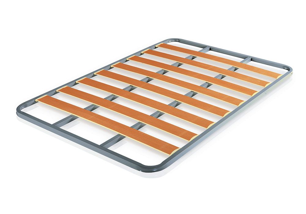 Sommier à Lattes 2 renforts centraux, soutien optimal KitM