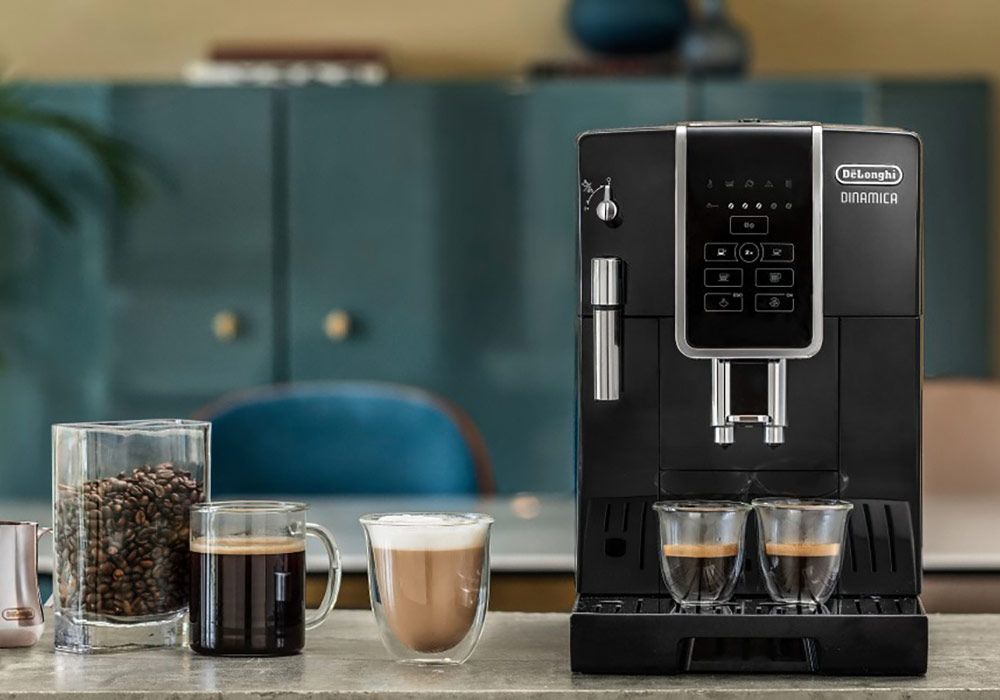 Vente Delonghi - Machine à expresso avec broyeur Dinamica Plus