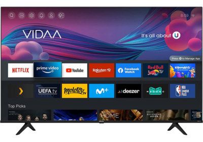 LED 4K HDR 10+ 177cm A6 Series Hisense (70A6BG) Les Téléviseurs reunion pas cher