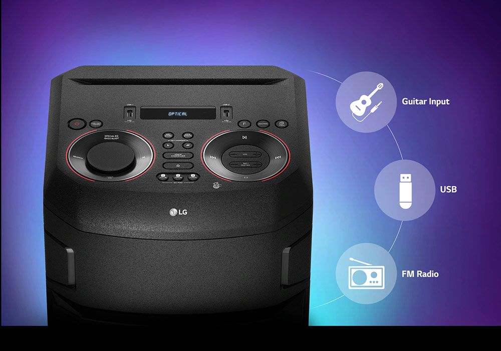Enceinte Bluetooth HighPower XBOOM LG (RN5) Les Barres de Son, Enceintes & Radios reunion pas cher
