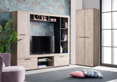 Living TV Lorca Les Meubles de Complément reunion pas cher