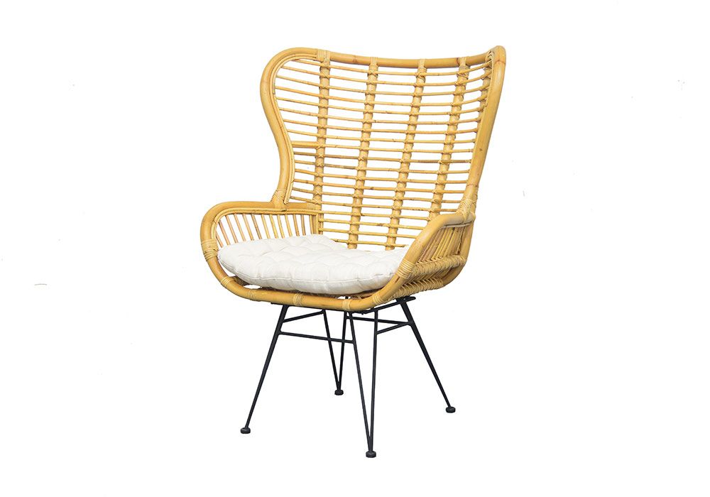 Fauteuil en Rotin Flo Les Jardins & Terrasses reunion pas cher