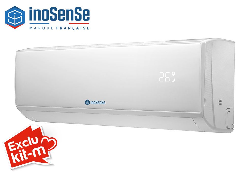 Climatiseur 9000 BTU avec Pose* Inosense (TAC-09) Exclu Kit-M !!! reunion pas cher