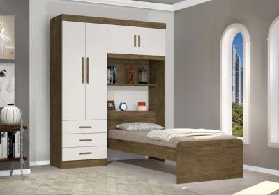 Armoire 3 Portes Casinha Maison Les Chambres d'Enfants Les meubles qu'on aime !