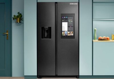 Réfrigérateur Américain Family Hub Samsung (RS6HA8880B1) L'Électroménager reunion pas cher