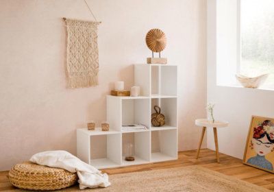 Étagère Escalier avec 6 Niches Udine 1 LES BONNES AFFAIRES ! reunion pas cher