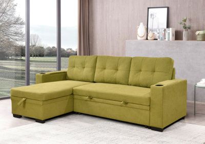 Salon d’Angle Convertible H876 Les Angles reunion pas cher