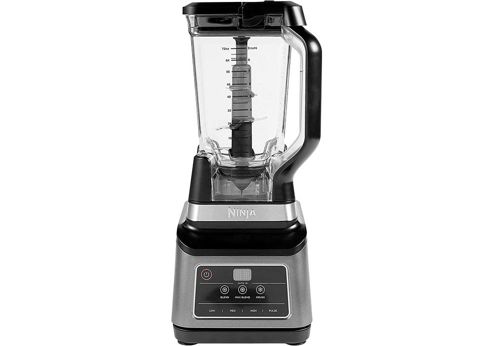 Blender 2-en-1 Auto-iQ 1200W Noir/Argent Ninja (BN750EU) Les Boissons (Café, Thé, Jus) reunion pas cher