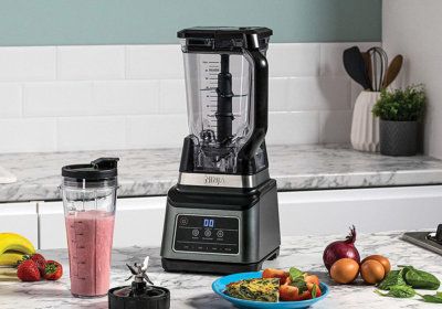 Blender 2-en-1 Auto-iQ 1200W Noir/Argent Ninja (BN750EU) Les Boissons (Café, Thé, Jus) Les meubles qu'on aime !