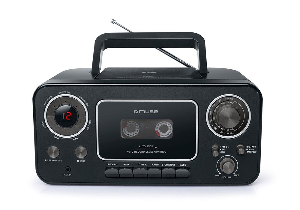 Radio CD Enregistreur de Cassette Muse (M182RDC) TV / Son / Multimédia... reunion pas cher