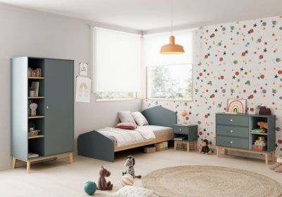 Commode 3 Tiroirs (Collection Chambre Enfant Esteban) Les Chambres d'Enfants reunion pas cher