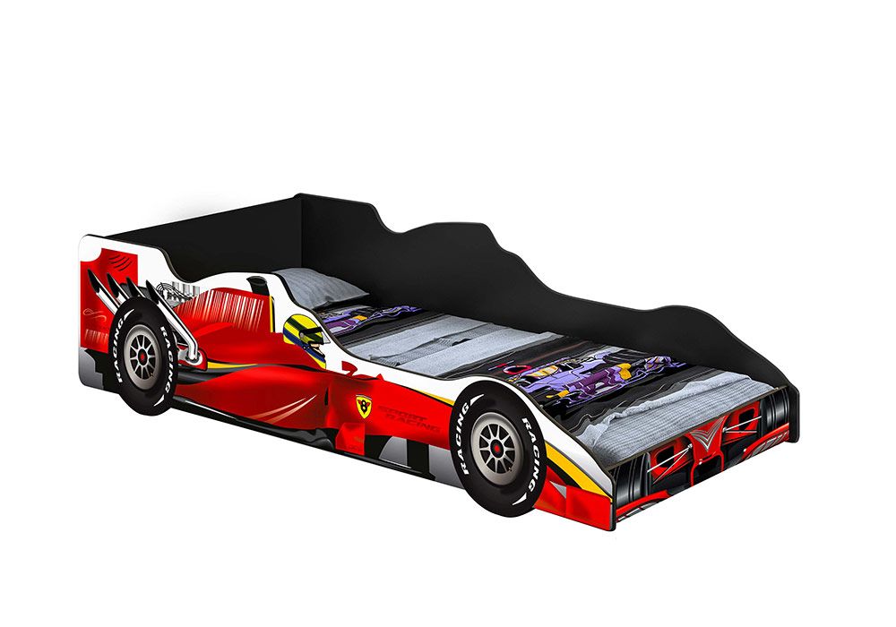 Lit 90x190cm Formule 1 Les Chambres d'Enfants reunion pas cher