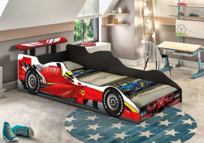 Lit 90x190cm Formule 1 Les Chambres d'Enfants reunion pas cher