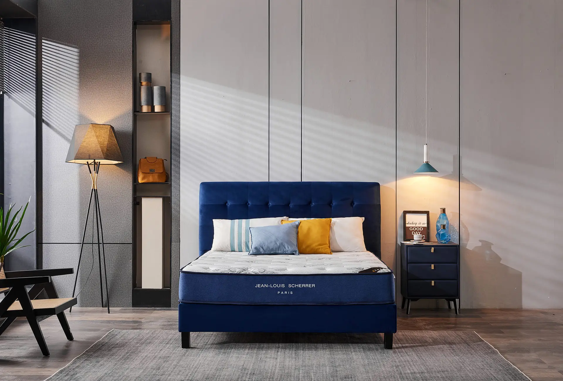 Matelas 180x200x23cm Jean-Louis Scherrer Blois (ST811C) Jean-Louis Scherrer Literie reunion pas cher