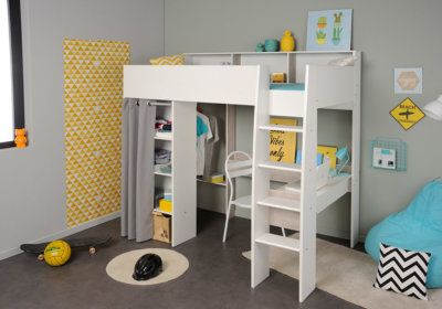 Lit Combiné Haut Taylor Les Chambres d'Enfants reunion pas cher