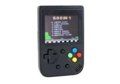 Console de Jeux Portable avec 500 Jeux Inclus (GAME01N) LES BONNES AFFAIRES reunion pas cher