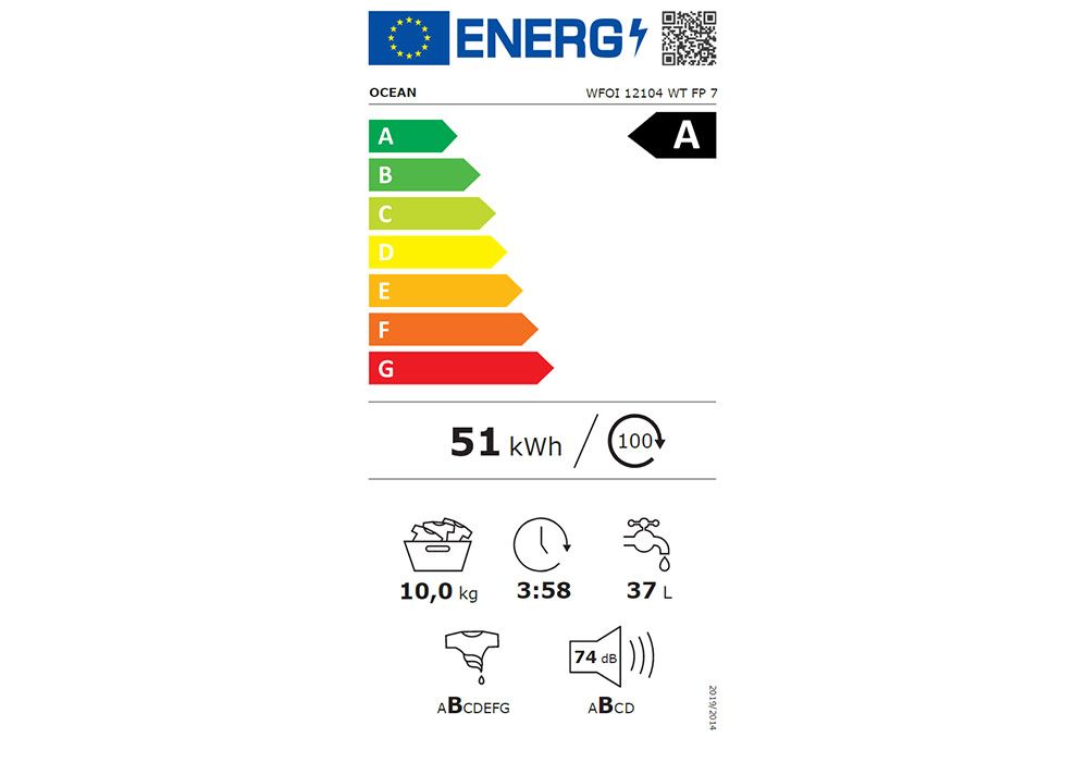 Lave-Linge 10KG Ocean (WFOI12104WTFP7) Exclu Kit-M !!! Les meubles qu'on aime ! 3