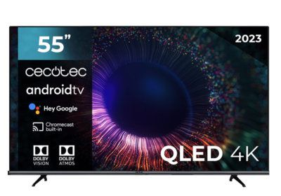 TV LED 4K VQU11055+ 139cm Cecotec (02568) Exclu Kit-M !!! reunion pas cher