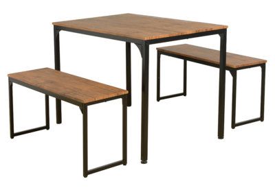 Ensemble Table à Manger avec 2 Bancs Thien Les Salles à Manger Les meubles qu'on aime !