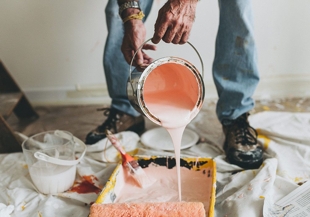 painting-walls-pink