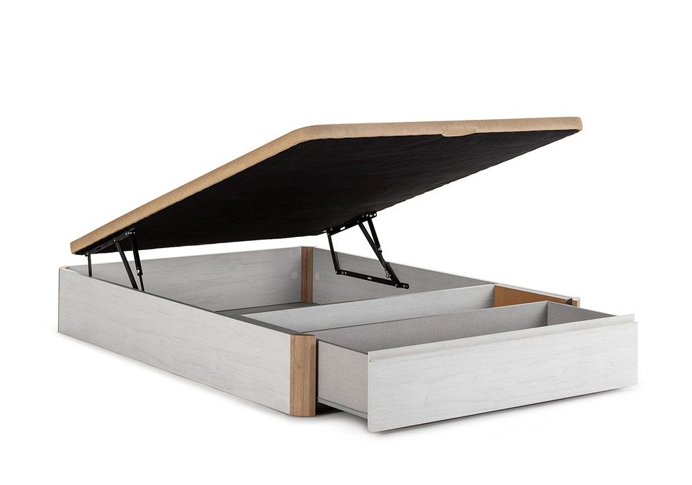 Lit Coffre 140x190cm avec Tiroir Hypnos Les Chambres à Coucher reunion pas cher