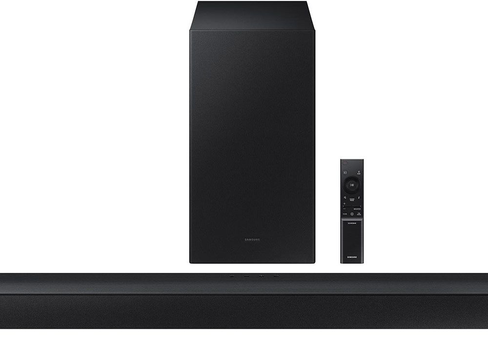 Barre de Son + Caisson de Basse Samsung (HWB450ZF) Les Barres de Son, Enceintes & Radios reunion pas cher