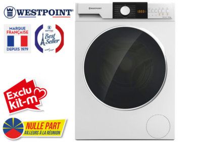 Lave-Linge Lavant Séchant 7kg+5kg Westpoint (WDMI7512D22) Exclu Kit-M !!! reunion pas cher