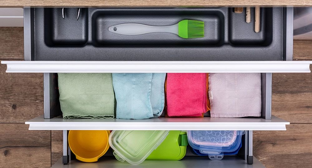 drawer-with-cutlery-kitchen-towels-lunch-boxes