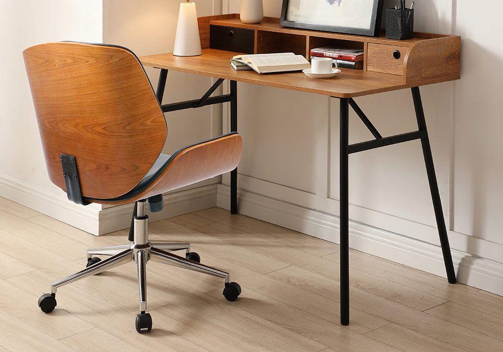 Fauteuil de Bureau en PU Noir Ducasse Les Meubles de Complément Les meubles qu'on aime ! 2