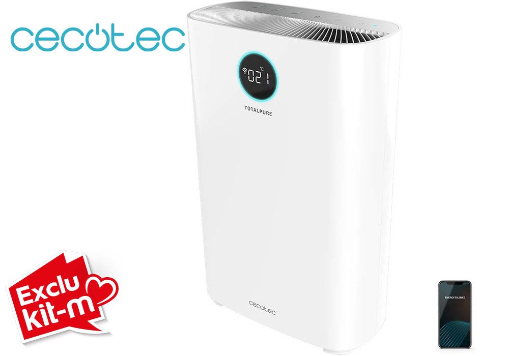 Purificateur d’Air Totalpure 2500 Connected Cecotec (05620) Exclu Kit-M !!! Les meubles qu'on aime ! 2