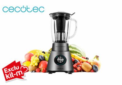 Blender Mixeur Power Black Titanium 1800W Cecotec (04100) Exclu Kit-M !!! reunion pas cher