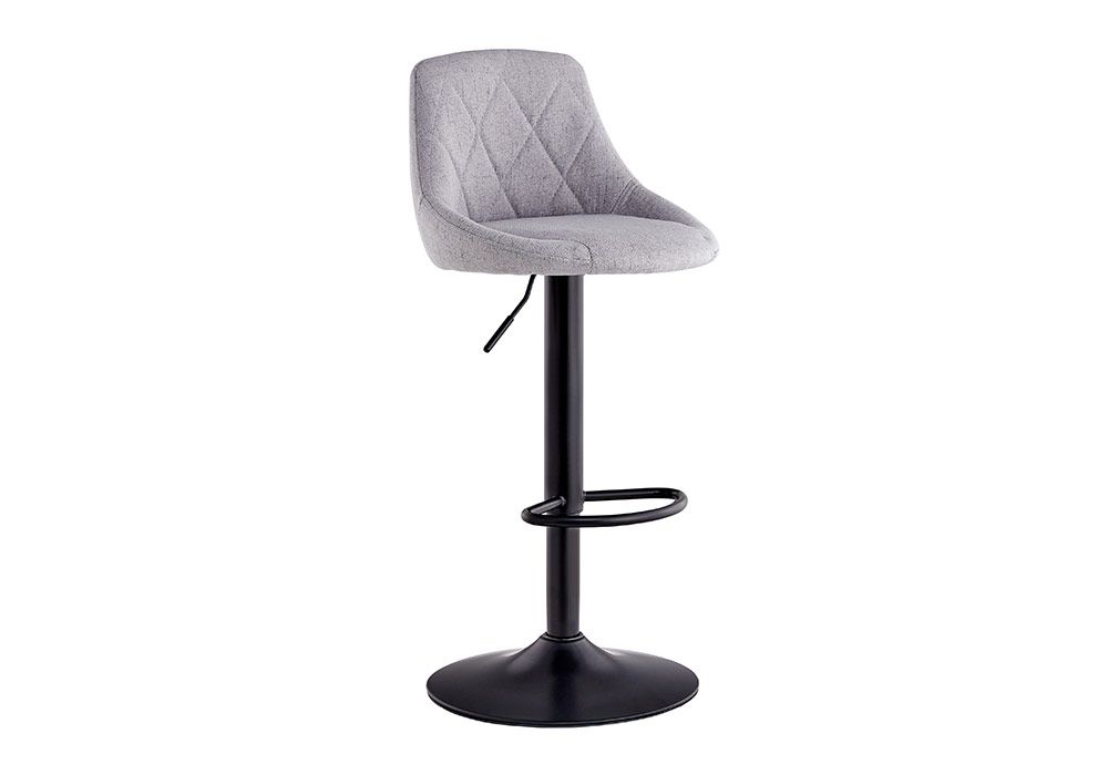 Tabouret de Bar Gris Janette Les Chaises reunion pas cher