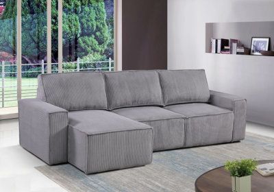 Salon d’Angle Convertible Réversible Design PROMOS reunion pas cher