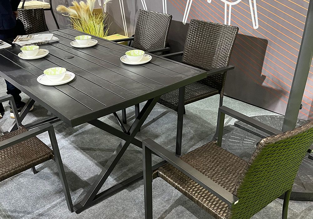 Ensemble de Repas de Jardin 7 Pièces Les Salons & Fauteuils reunion pas cher