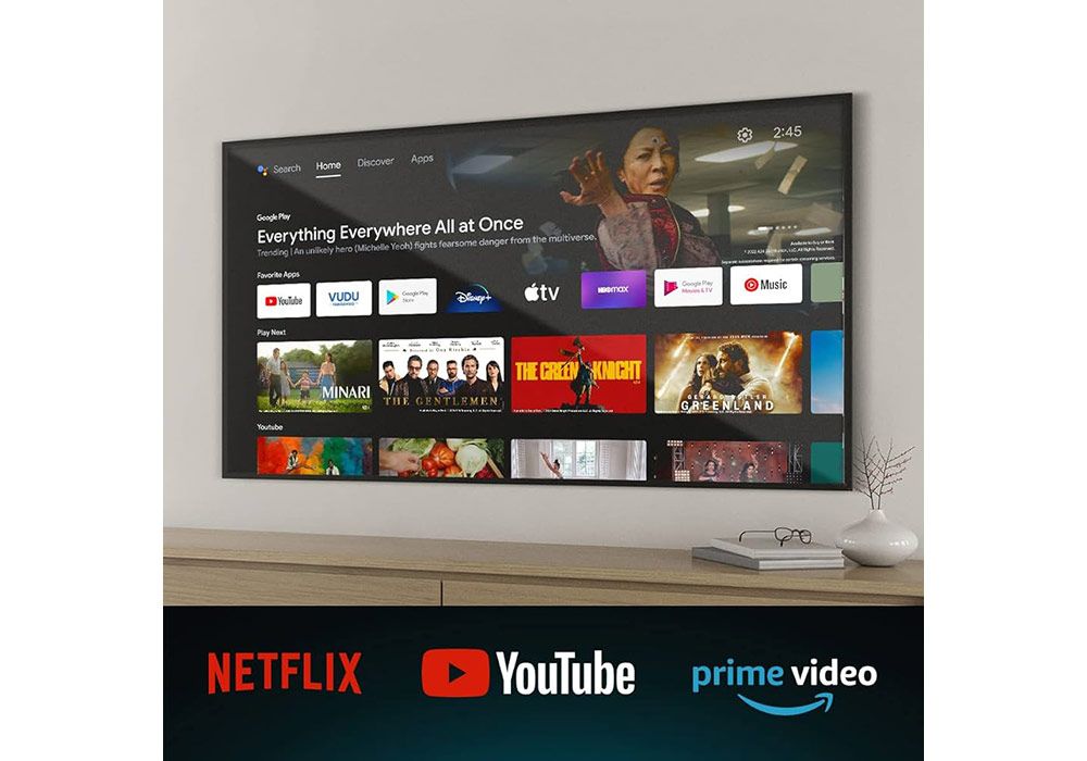 TV LED 4K HDR10+ ALU00050 127cm (02573) Exclu Kit-M !!! reunion pas cher