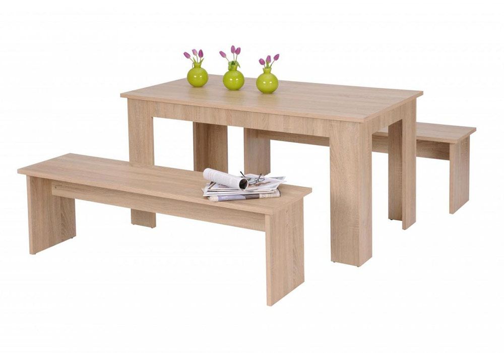 Ensemble Table avec 2 Bancs Les Salles à Manger Les meubles qu'on aime ! 16