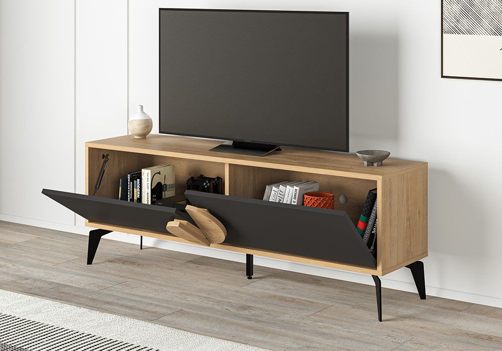 Meuble TV 2 Portes (Collection VAE) Les Meubles de Complément Les meubles qu'on aime ! 2