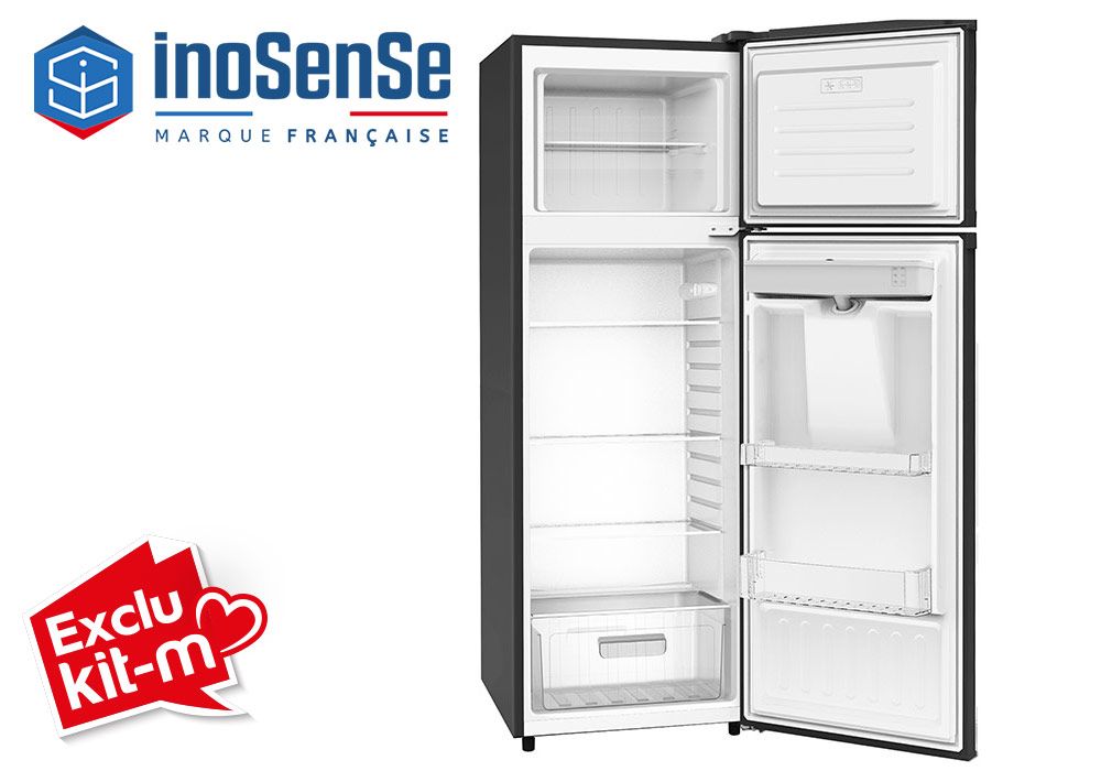 Réfrigérateur 2 Portes Inosense (KD-308) Exclu Kit-M !!! reunion pas cher