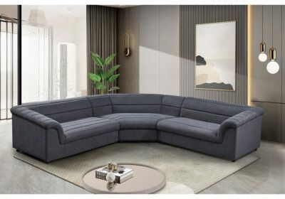 Salon d’Angle Grand Confort Fofino Gris Les Angles Les meubles qu'on aime !
