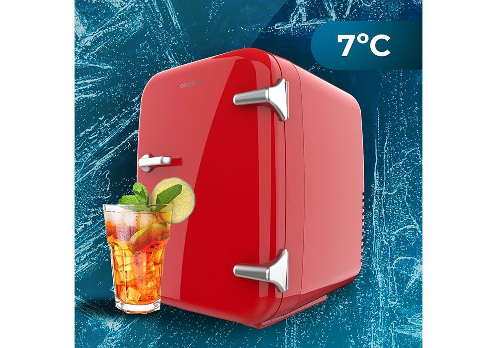 Réfrigérateur Mini Cooling 4 Litres Bolero Cecotec (2686-2867-2685) LES BONNES AFFAIRES reunion pas cher