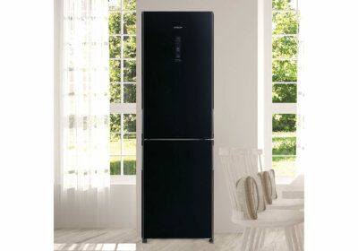 Réfrigérateur Combiné 2 Portes 330L Verre Noir Hitachi (R-BGX411PRU0-1 GBK) Exclu Kit-M !!! reunion pas cher