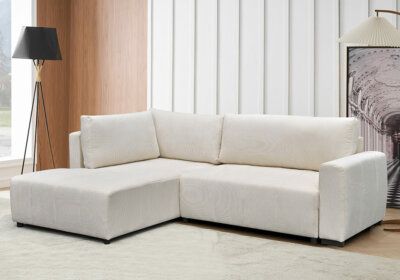 Salon d’Angle Convertible Moderne Beige Les Angles Les meubles qu'on aime !