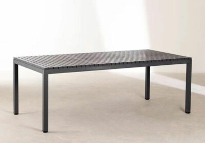 Table de Jardin Rectangulaire Intérieur Extérieur