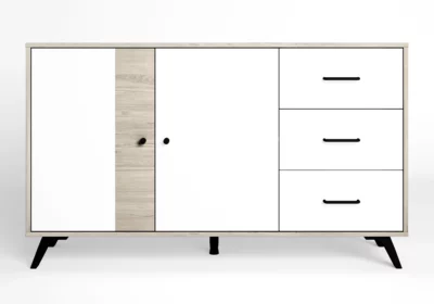 Buffet Bas 2 Portes 3 Tiroirs (Collection Sahara)