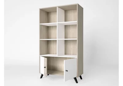 Bibliothèque 2 Portes (Collection Sahara) Meubles Votre Magasin de Meuble et Électroménager à La Réunion !