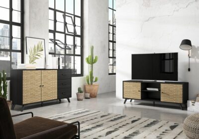 Buffet Bas 2 Portes 3 Tiroirs (Collection Hanoi) Meubles Votre Magasin de Meuble et Électroménager à La Réunion ! 2 acheter meuble tv st denis réunion 974