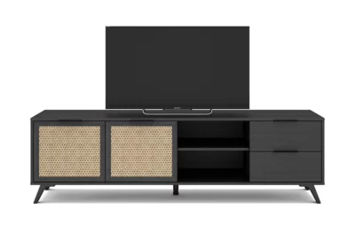 Meuble TV 2 Portes 2 Tiroirs (Collection Bocamina)