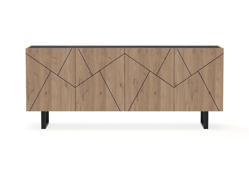 Enfilade 4 Portes (Collection Séjour Milena) Meubles Votre Magasin de Meuble et Électroménager à La Réunion ! 6 acheter enfilade st pierre réunion 974